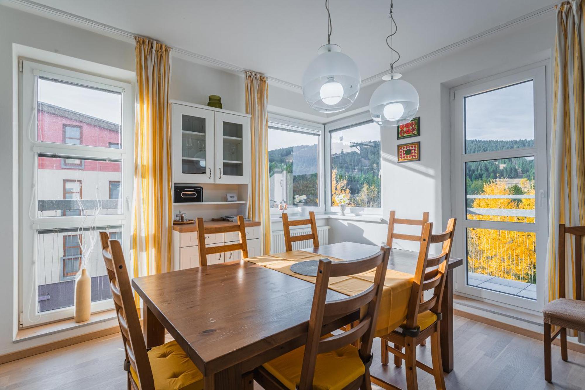 K2 Aparthotel Klinovec Views - Mezonet Apt Loučná pod Klínovcem Dış mekan fotoğraf