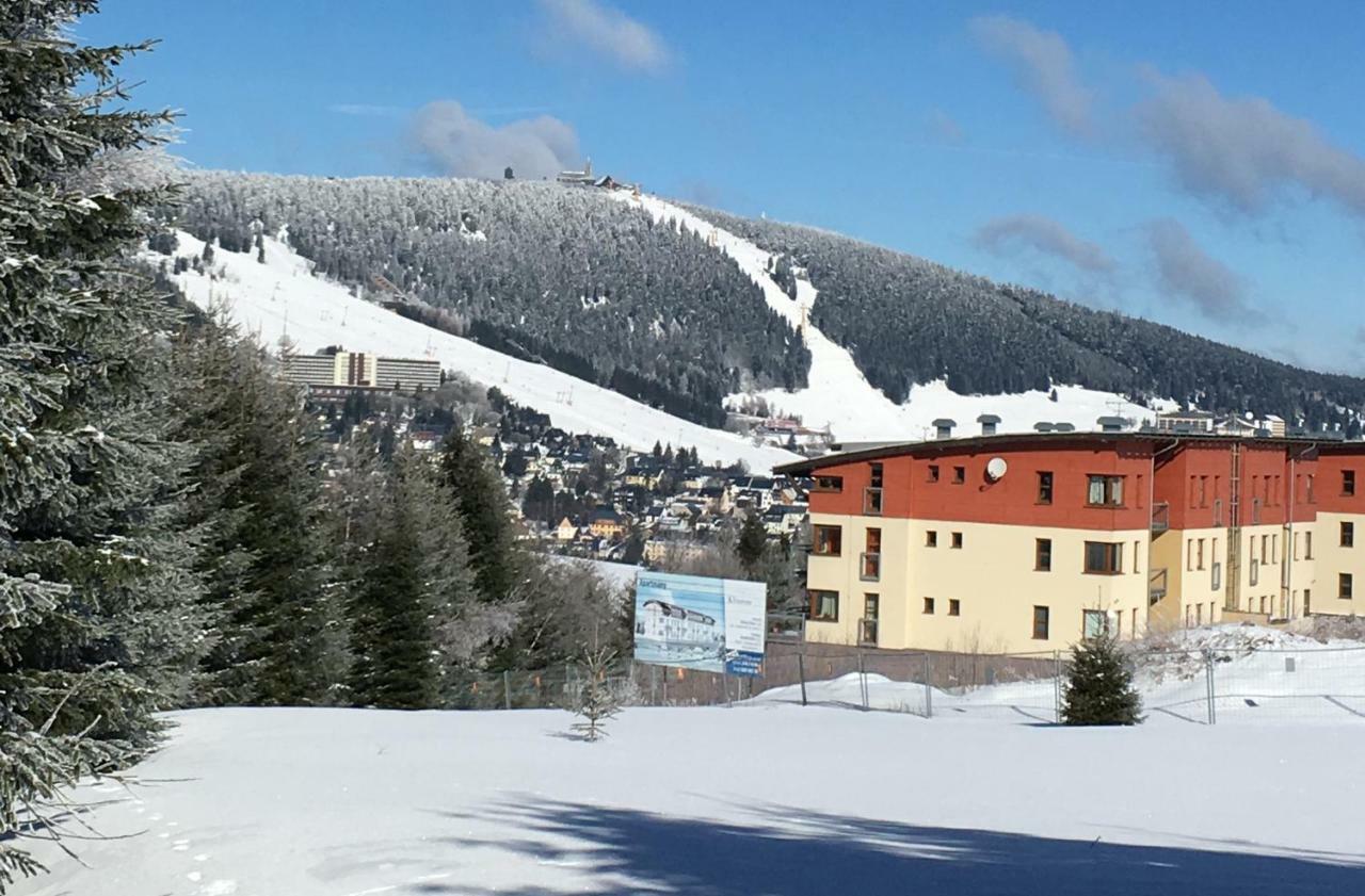 K2 Aparthotel Klinovec Views - Mezonet Apt Loučná pod Klínovcem Dış mekan fotoğraf